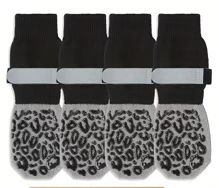 Chaussettes en coton antidérapantes